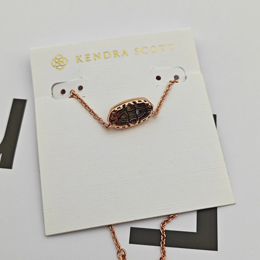 Kendra Scott rose Gold Necklace - Picture 3 of 4